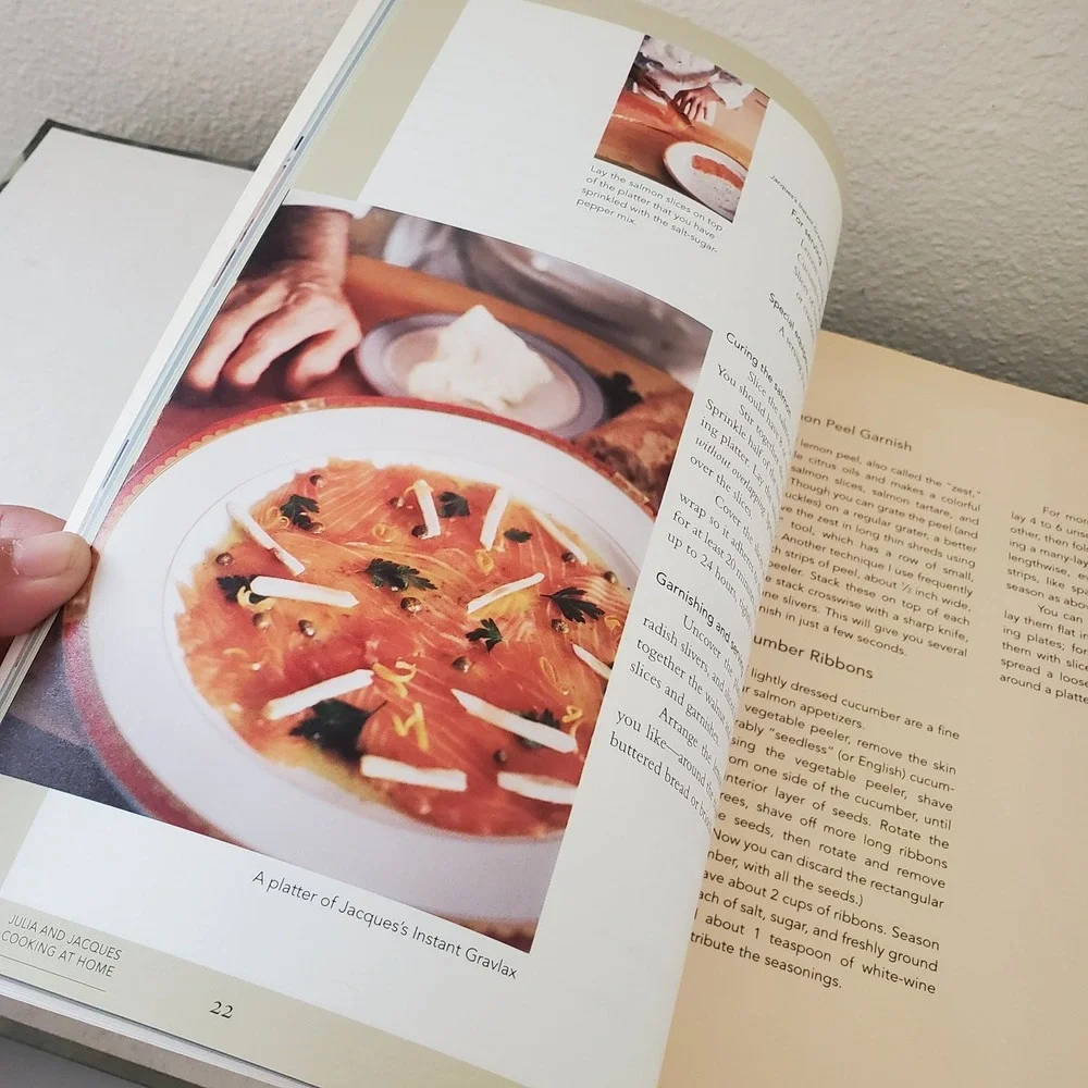 Julia and Jacques Cooking at Home : A Cookbook by Jacques Pepin and Julia Child